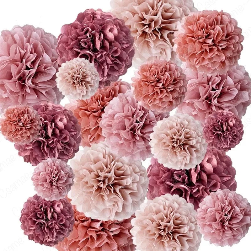 Hanging Flower Pompom