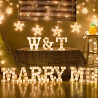 LED Alphabet Letter Lights