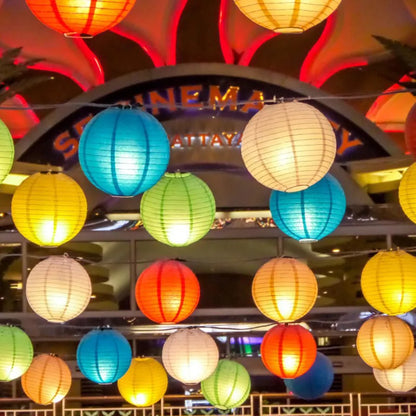 Colorful Paper Lanterns