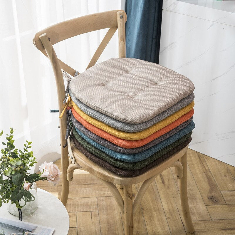 Chair Cushion with Straps