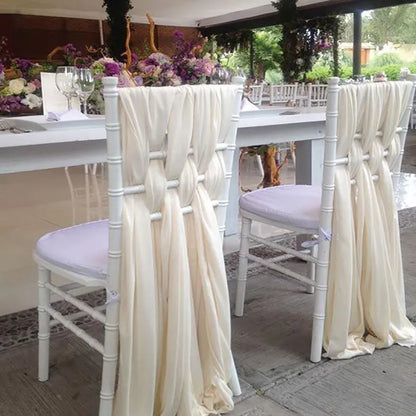 Chiavari Chair Chiffon Sashes