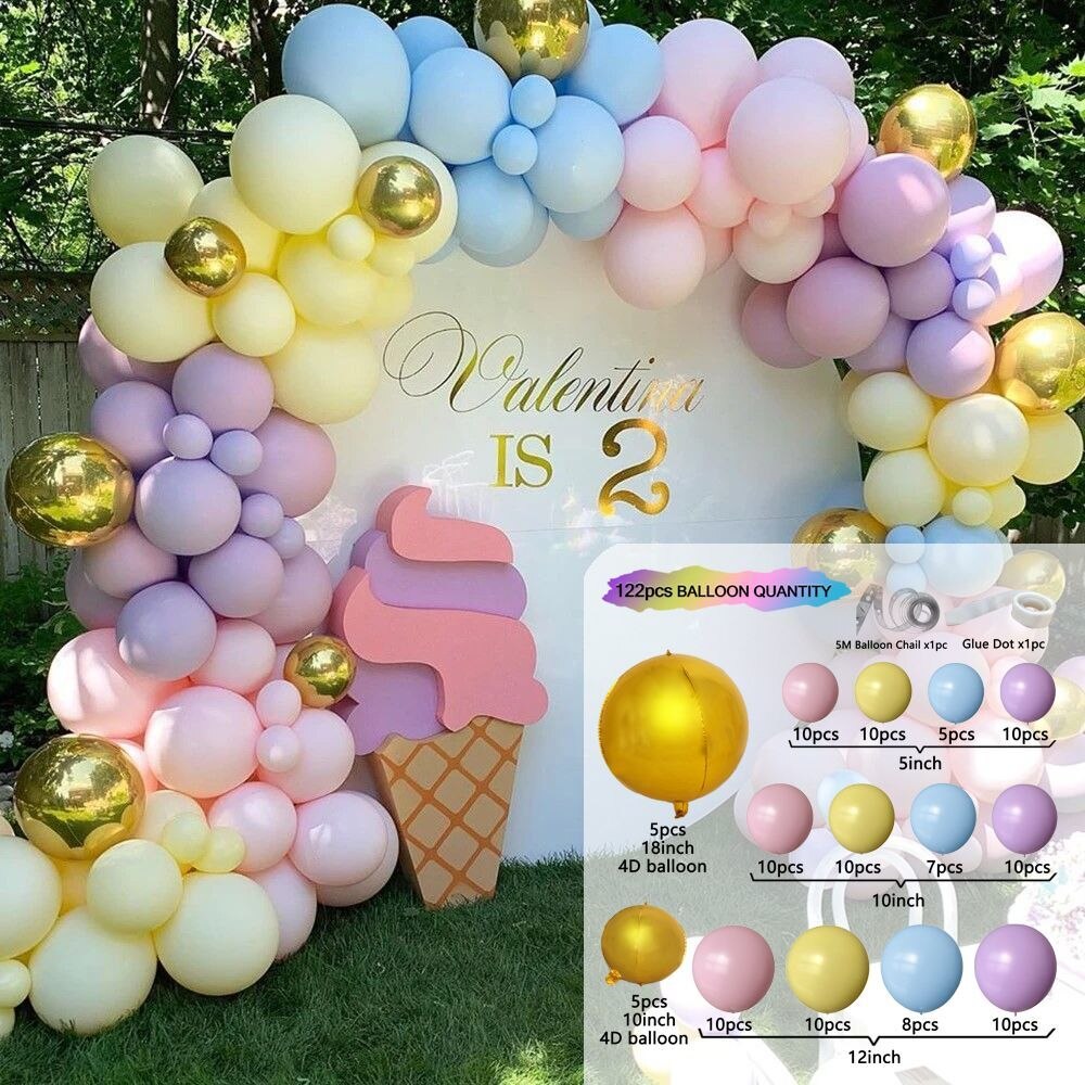 Birthday Balloon Garland Kit