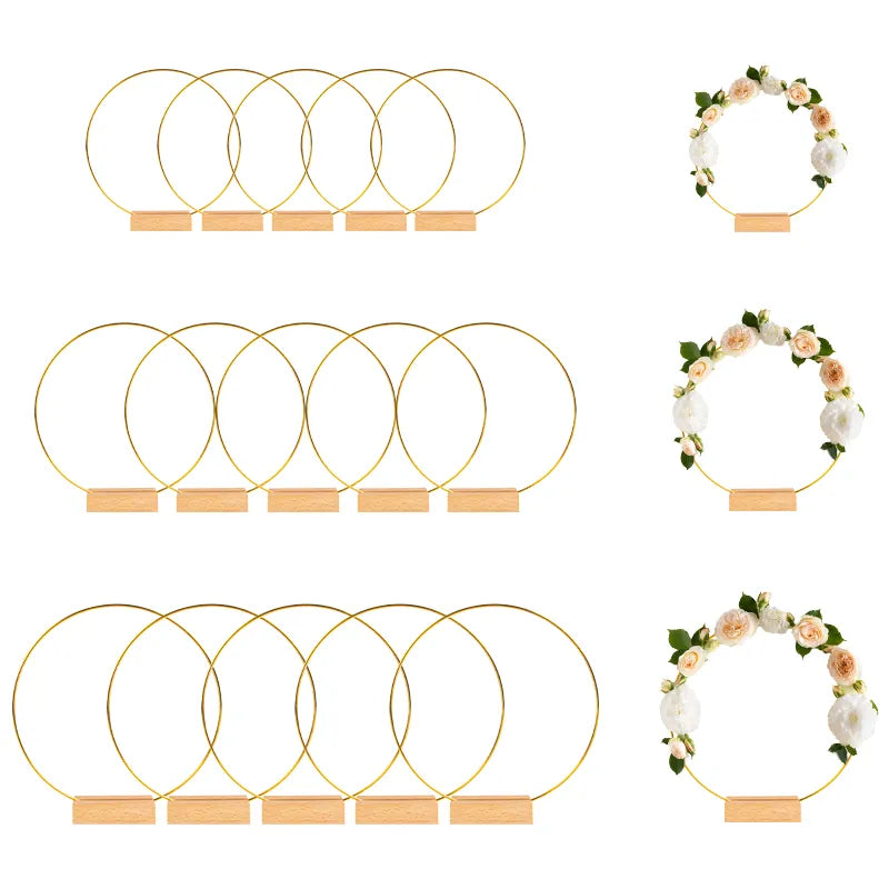 15-30cm Metal Floral Hoop