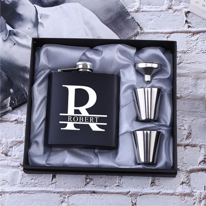 Stainless Steel Hip Flask Gift Box