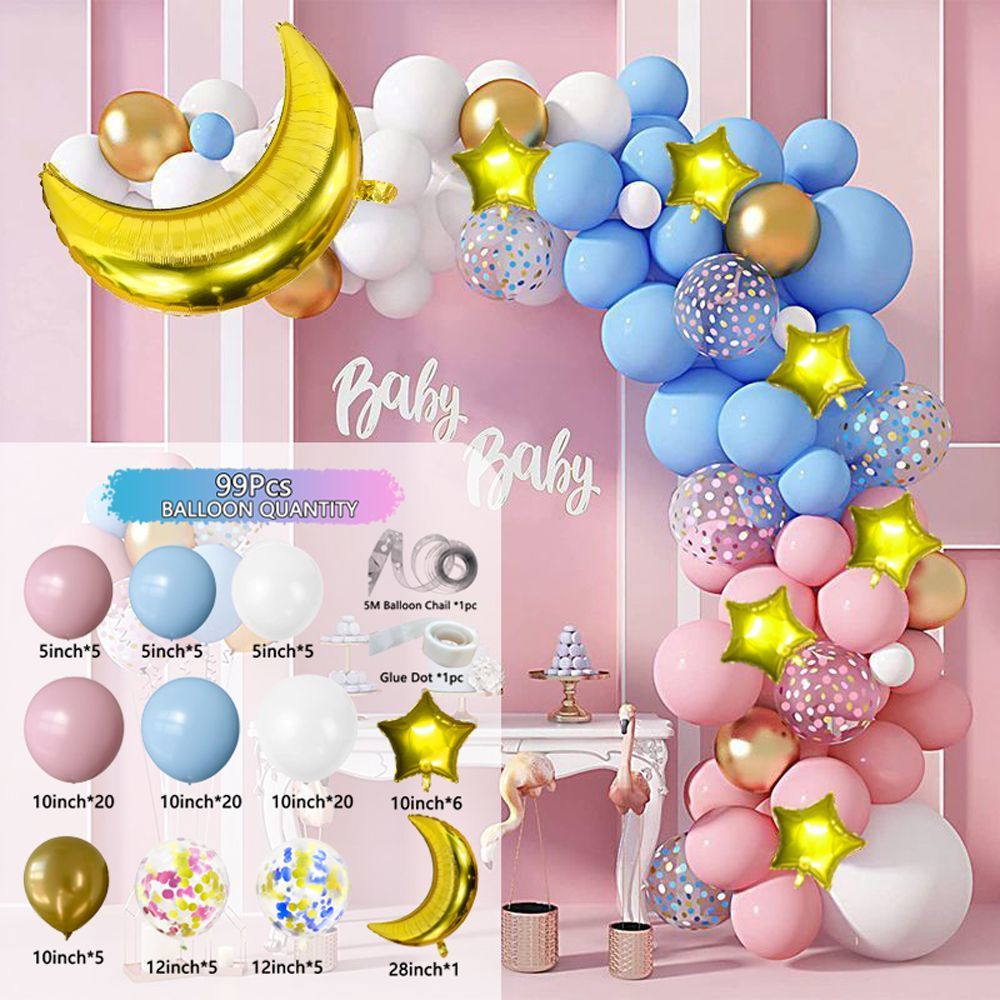 Macaron Balloon Garland Kit