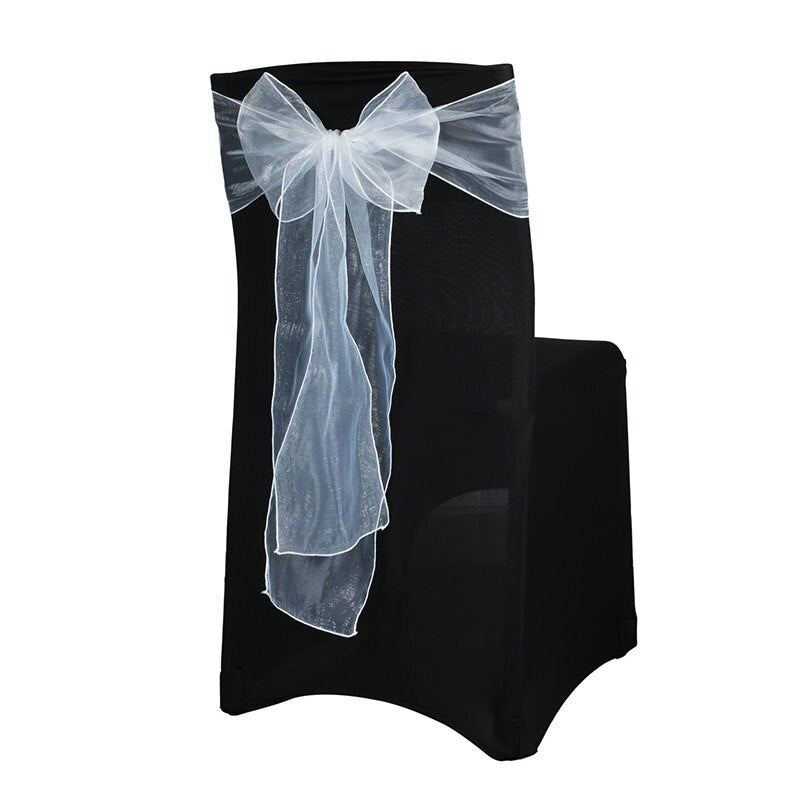 High Quality Organza Chair Sash Bow