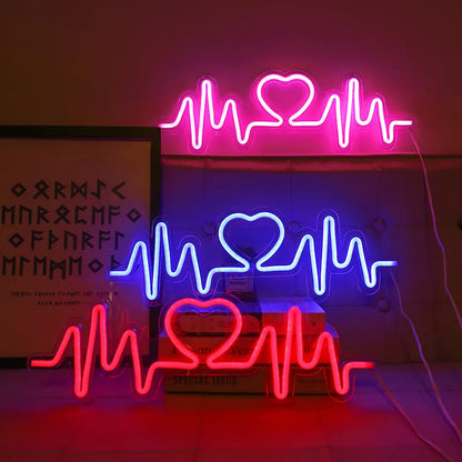 Heartbeat Neon Sign LED Light