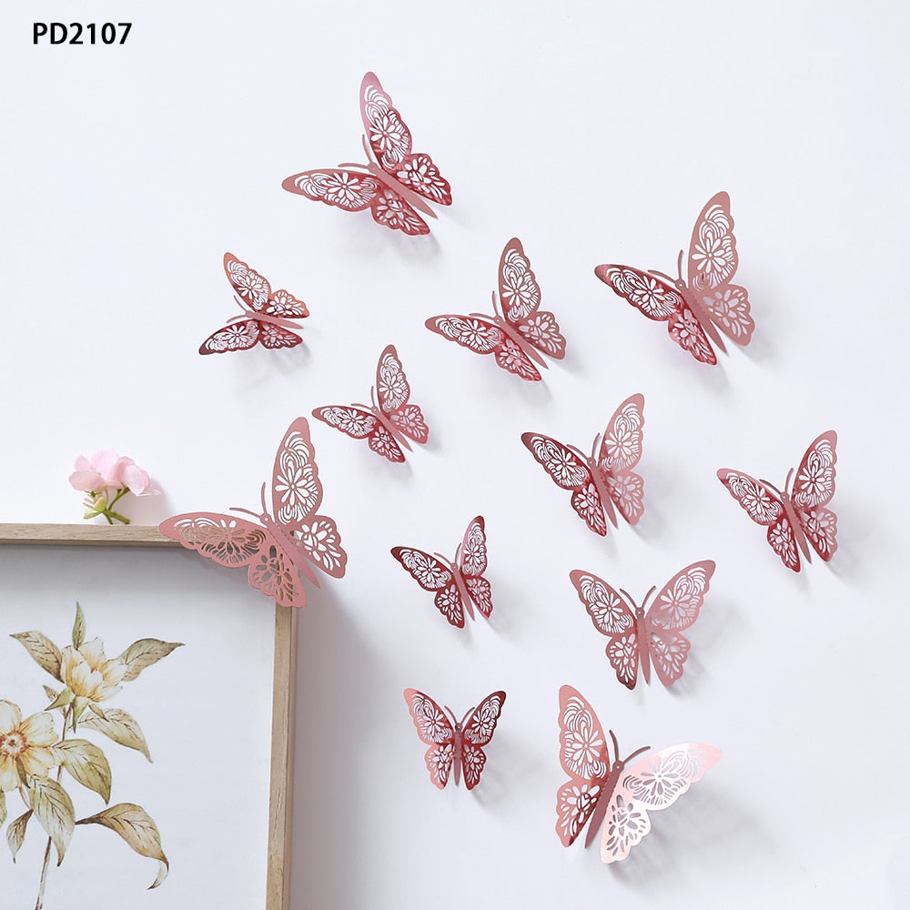 Butterfly Wall Stickers for Weddin Decoration